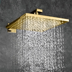 Black and Gold Dated Standing Shower Fixtures